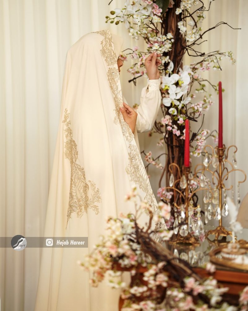 چادر عروس کد 1595 - Image 2