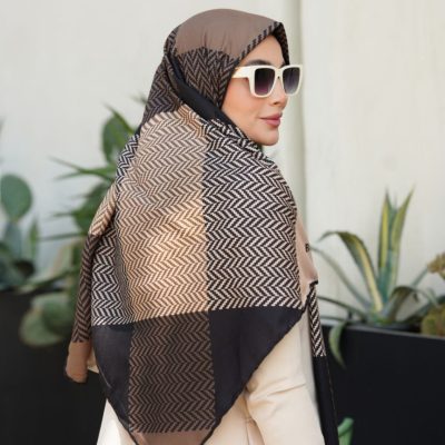 روسری رنگی طرح دار کد 2940