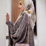 روسری رنگی طرح دار کد 2953