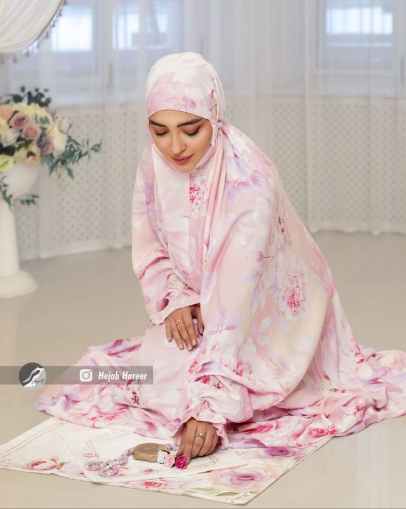 چادر نماز آستین دار نوجوان کد 18056 - Image 1