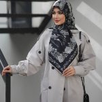 روسری رنگی طرح دار کد 2979