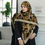 روسری رنگی طرح دار کد 2988