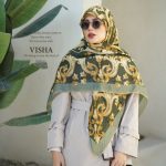 روسری رنگی طرح دار کد 2991