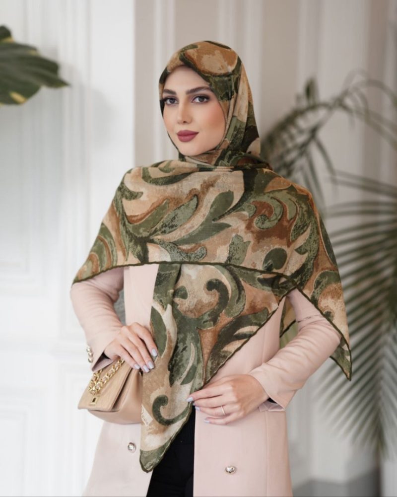 روسری رنگی طرح دار کد 2997 - Image 1