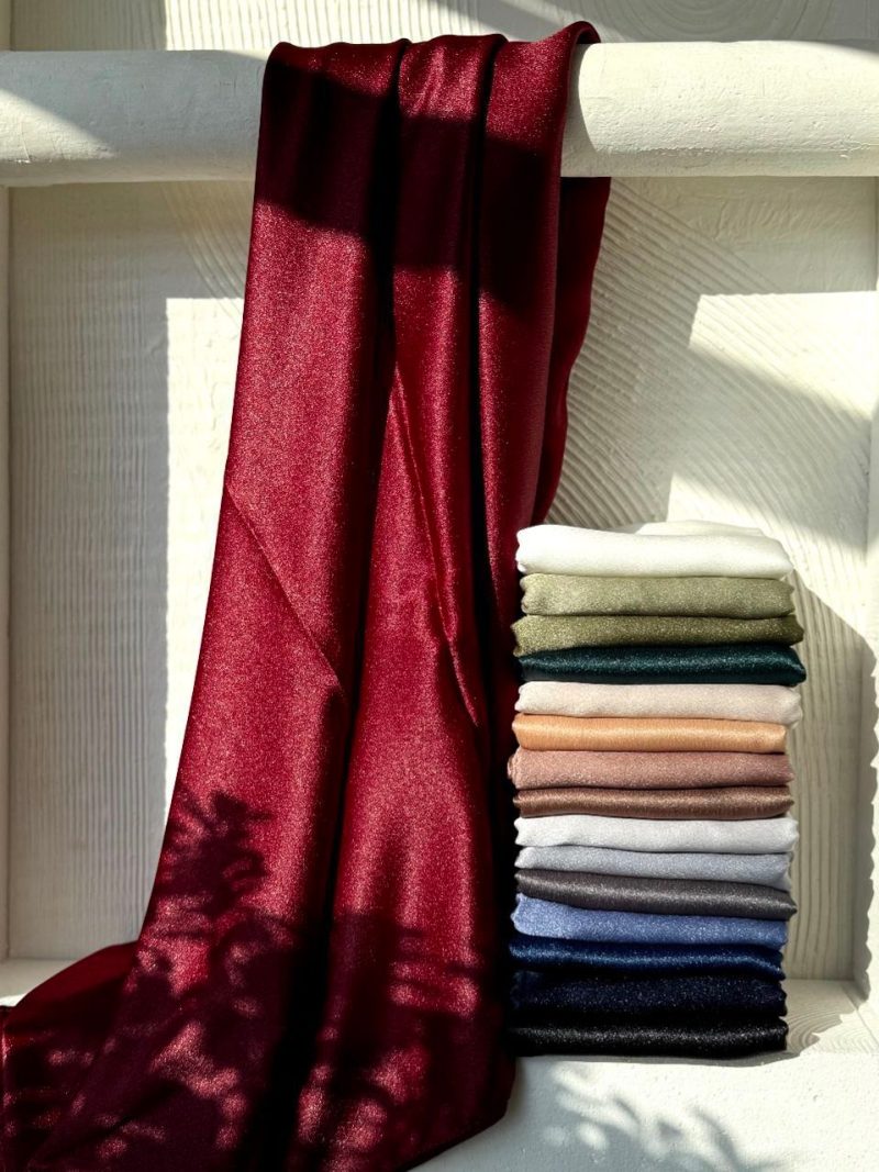 روسری رنگی شنی کد 6311 - Image 8