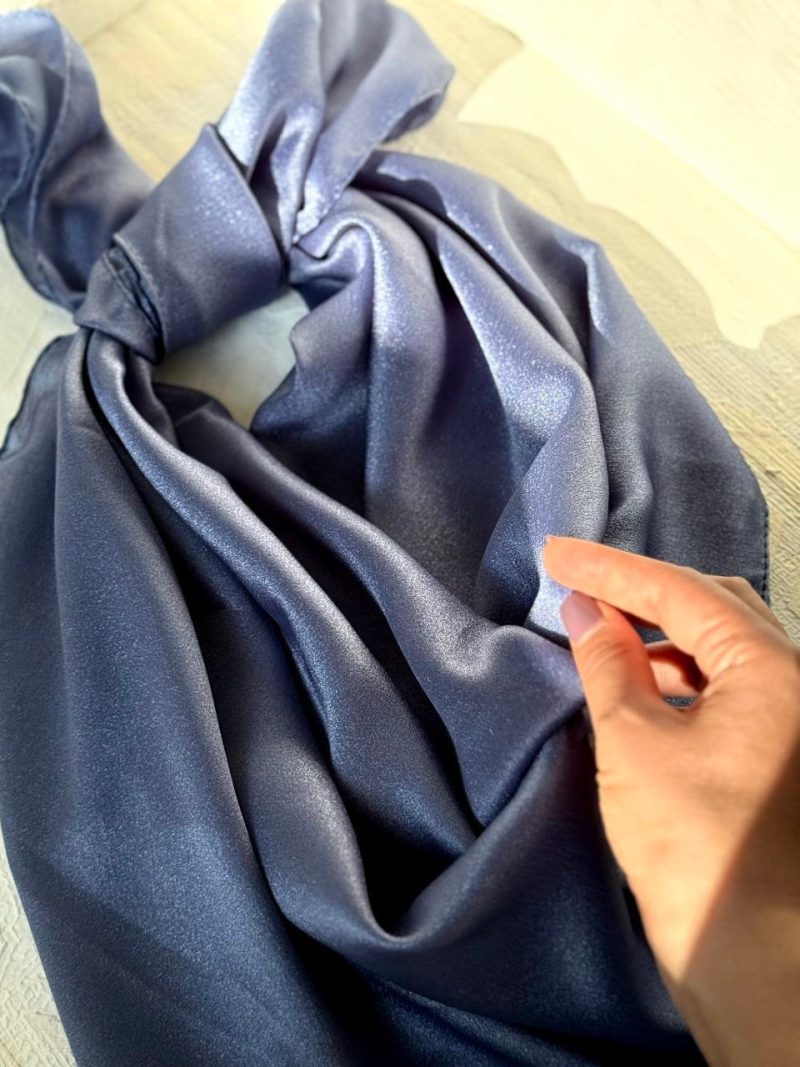 روسری رنگی شنی کد 6311 - Image 5