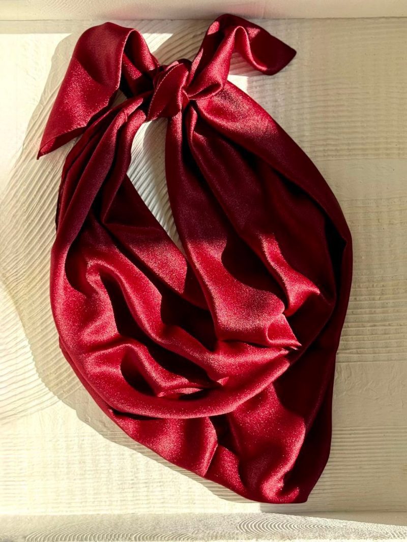 روسری رنگی شنی کد 6311 - Image 4