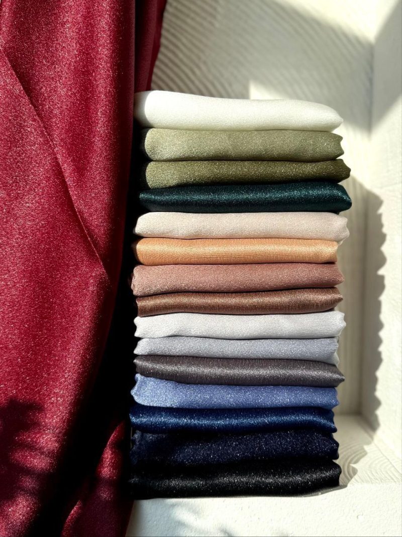 روسری رنگی شنی کد 6311 - Image 1