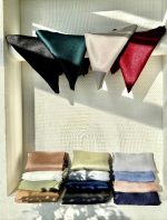 روسری رنگی شنی کد 6311 - Image 3