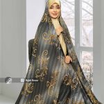 چادر رنگی ژاکارد کد 6385