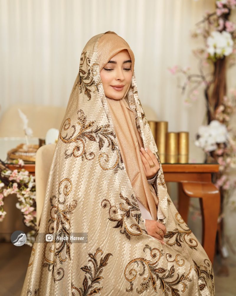 چادر رنگی ژاکارد کد 6387 - Image 1