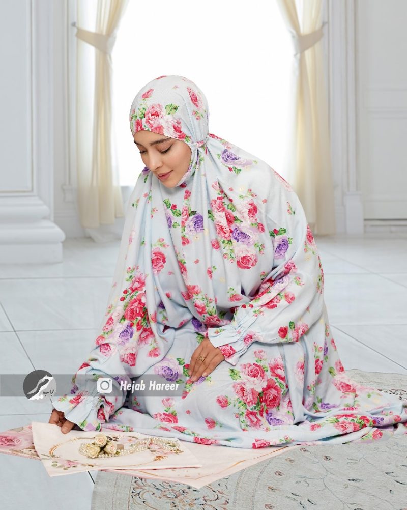 18066-1 چادر نماز آستین دار کد 18066 - Image 1