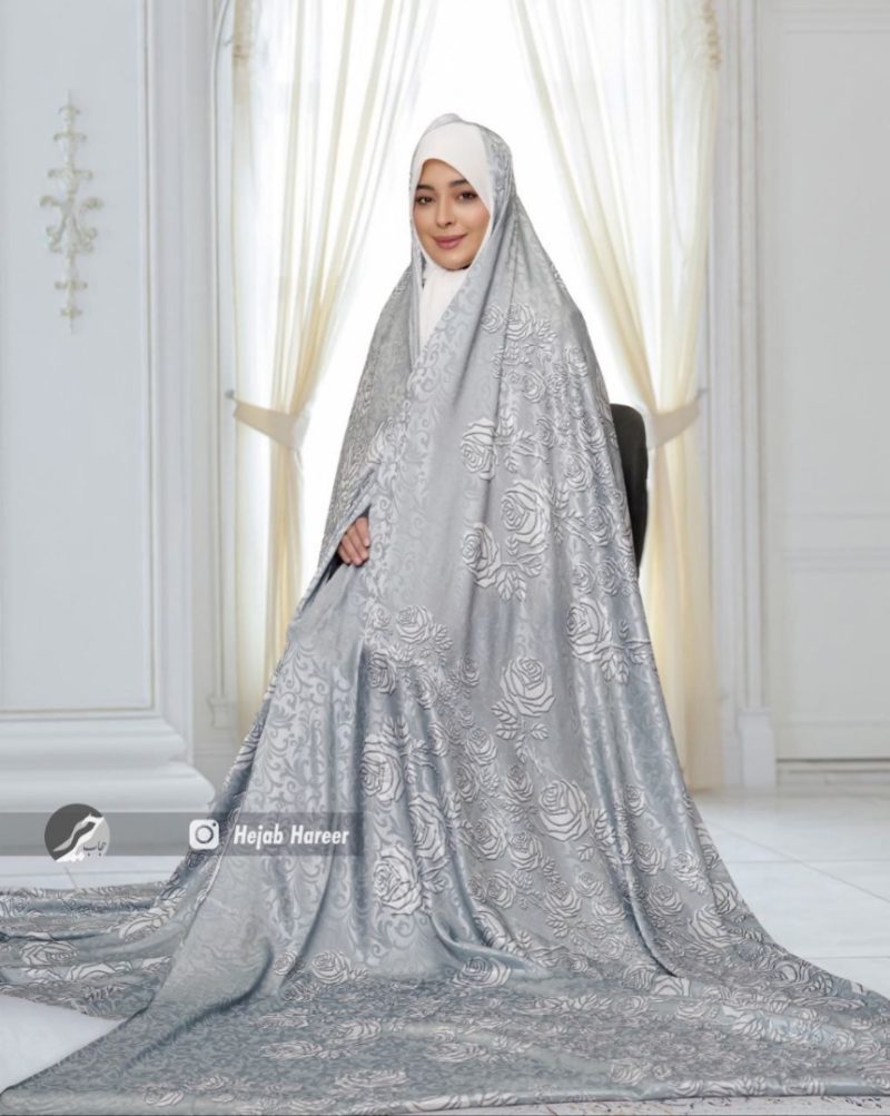 چادر رنگی ژاکارد کد 6397 - Image 1