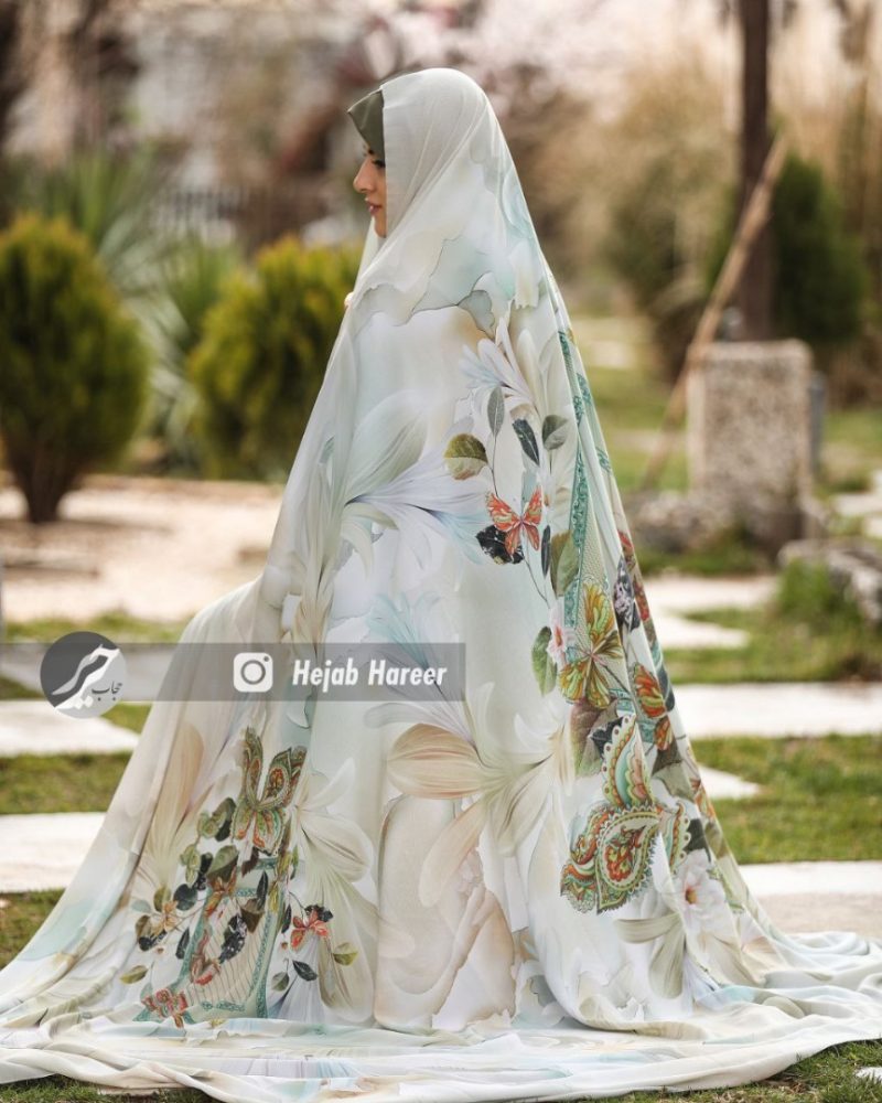 چادر رنگی کرپ کلارنز کد 6412 - Image 1