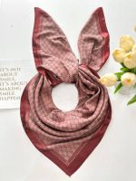 روسری رنگی طرح دار کد 6472 - Image 4