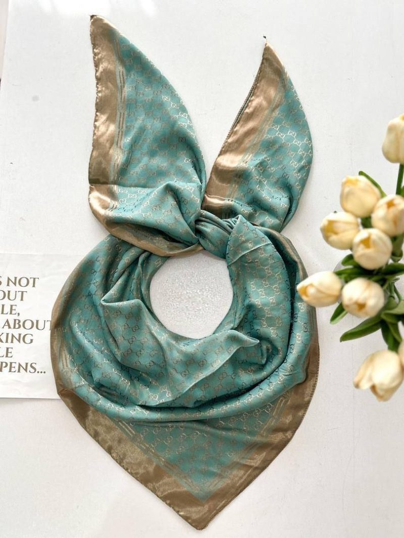 روسری رنگی طرح دار کد 6472 - Image 3