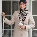 روسری رنگی طرح دار کد 6477