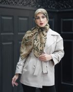 روسری رنگی طرح دار کد 6528 - Image 2