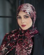 روسری رنگی طرح دار کد 6532 - Image 2