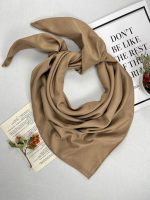 روسری رنگی ساده کد 6646 - Image 5