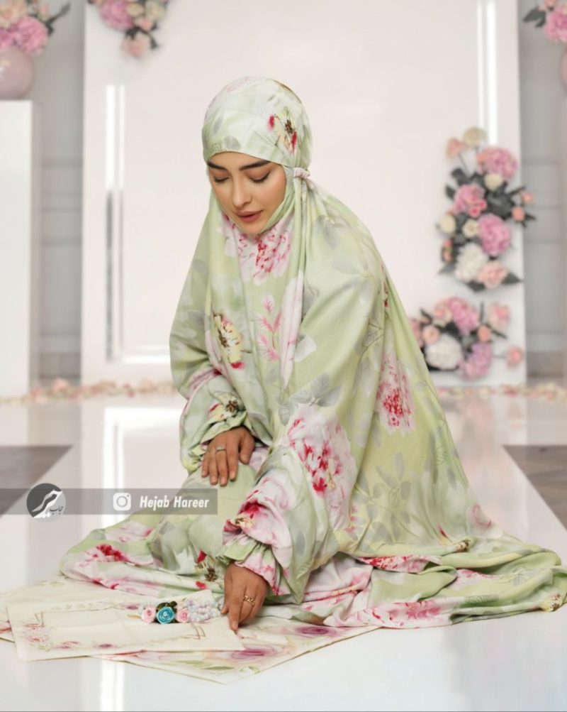 چادر نماز آستین دار نوجوان کد 6674 - Image 1