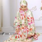 چادر نماز آستین دار کد 6723