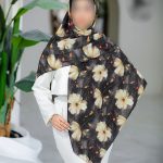 روسری رنگی طرح دار کد 6772