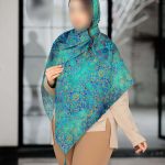 روسری رنگی طرح دار کد 6780