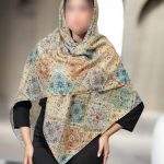 روسری رنگی طرح دار کد 6785