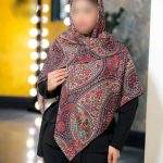 روسری رنگی طرح دار کد 6789