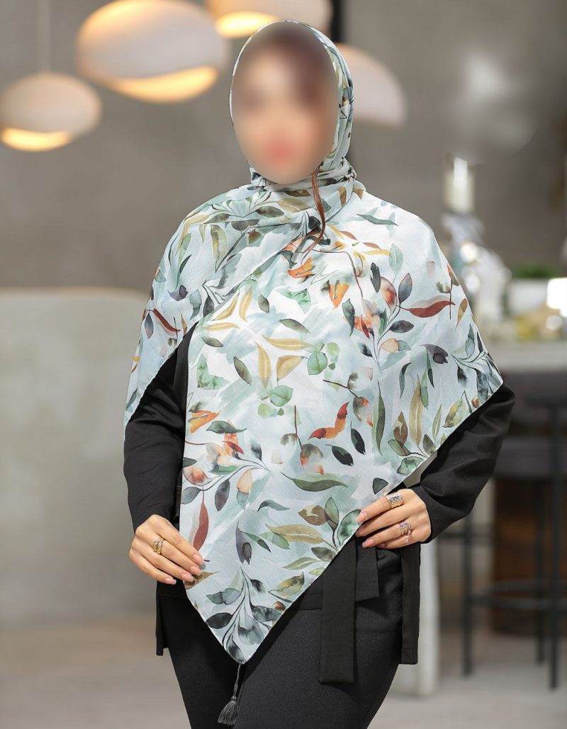 روسری رنگی طرح دار کد 6798 - Image 1