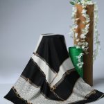 روسری رنگی طرح دار کد 6857
