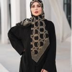 روسری رنگی طرح دار کد 6871