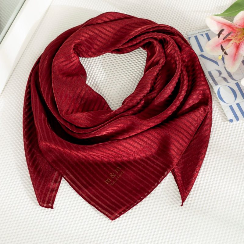 روسری رنگی ساده کد 6872 - Image 3