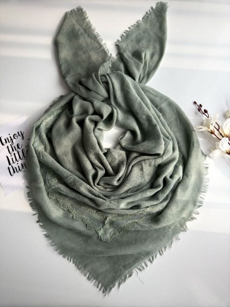 روسری رنگی طرح دار کد 6873 - Image 2