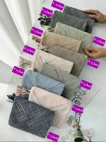 روسری رنگی طرح دار کد 6874