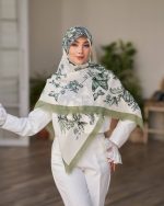 روسری رنگی طرح دار کد 6881 - Image 4