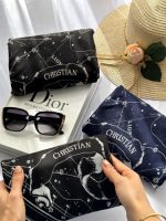 روسری رنگی طرح دار کد 6884 - Image 3