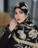 روسری رنگی طرح دار کد 6887 - Image 3