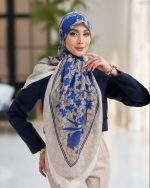 روسری رنگی طرح دار کد 6889 - Image 2