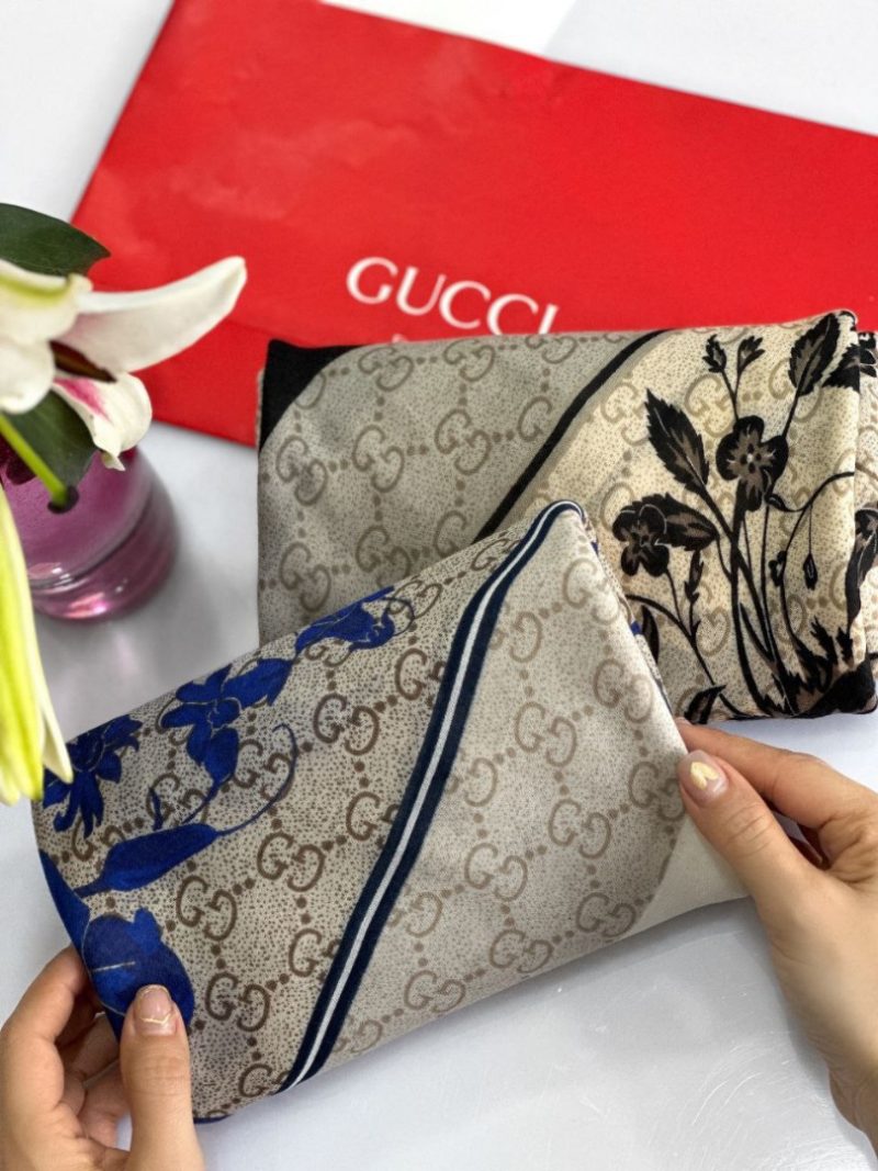 روسری رنگی طرح دار کد 6890 - Image 3