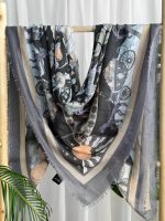 روسری رنگی طرح دار کد 6895 - Image 2