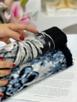 روسری رنگی طرح دار کد 6896 - Image 3