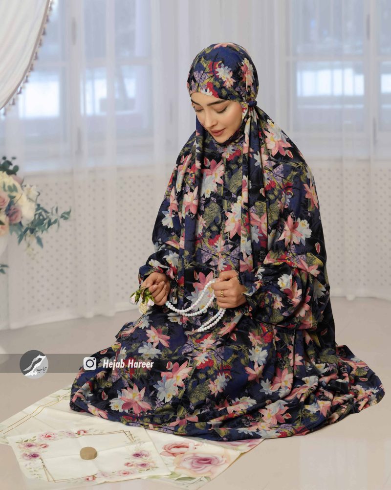 چادر نماز آستین دار کد 6907 - Image 1