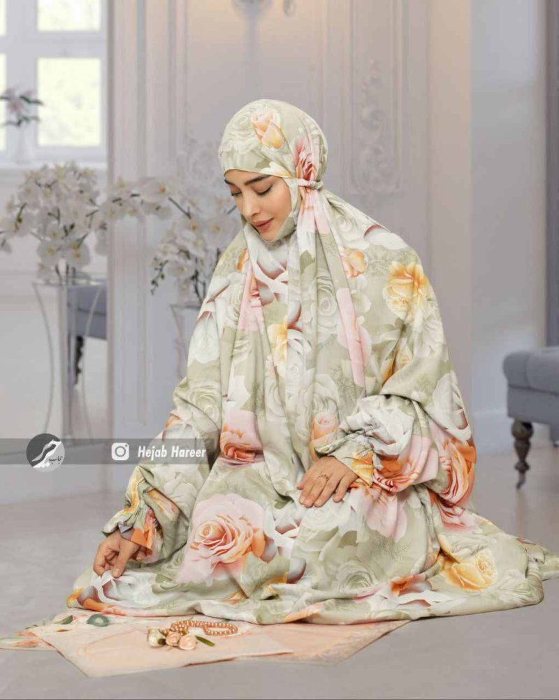 چادر نماز کیسه ای کد 6910 - Image 1