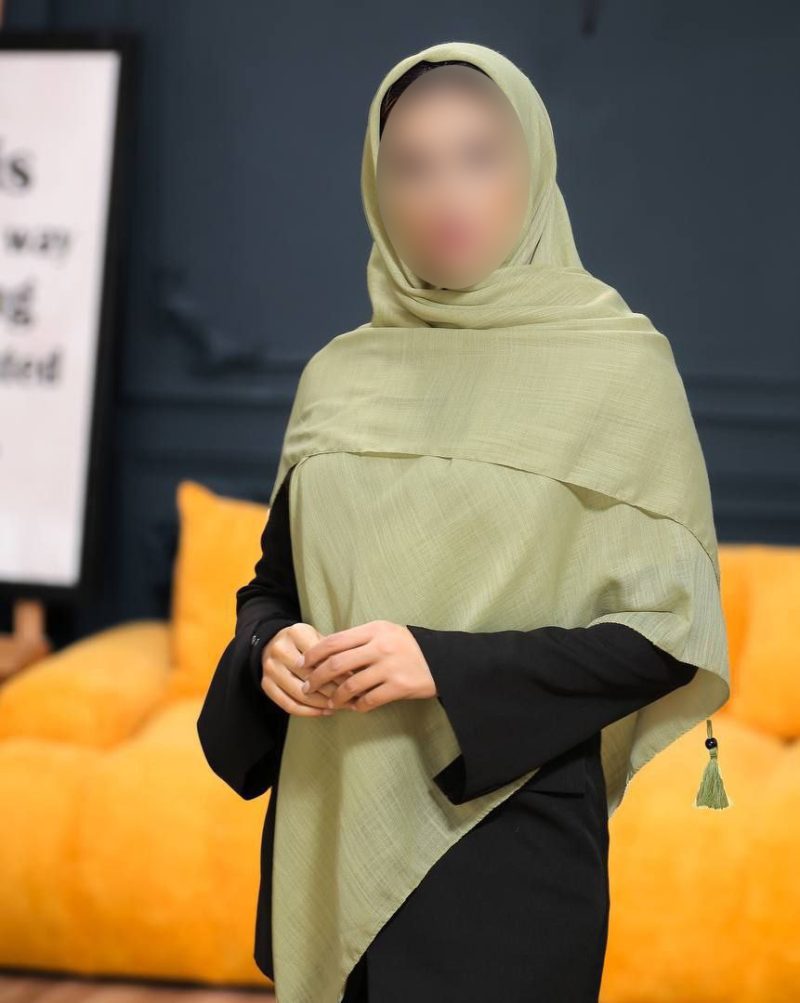 روسری رنگی ساده کد 6942 - Image 1