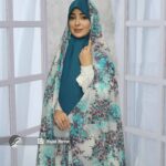 چادر کرپ حریر اندونزی کد 6954
