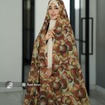 چادر کرپ حریر اندونزی کد 6959
