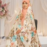 چادر سیلک براق دیجیتال کد 6921