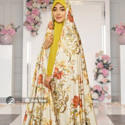چادر سیلک براق دیجیتال کد 6919